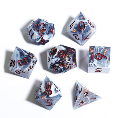 Η ελαφριά Polyhedron ρητίνη RPG χωρίζει σε τετράγωνα τη για πολλές χρήσεις έκχυση χεριών