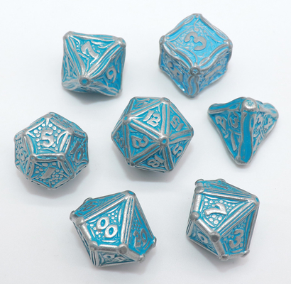 Polyhedron το εύρωστο μπλε μέταλλο DND χωρίζει σε τετράγωνα την ένδυση έκχυσης χεριών - ανθεκτική