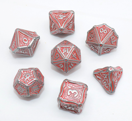 Κοφτερό μη τοξικό DND RPG χωρίζει σε τετράγωνα, Odorless πολύεδρα 7 χωρίζουν σε τετράγωνα το σύνολο
