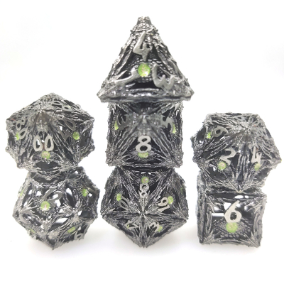 Ρητίνη Polyhedral άοσμο Sharp Resin Polyhedral Dice Mini Polyhedral Dice Set