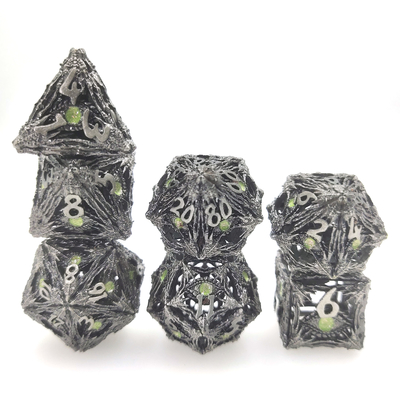 Ρητίνη Polyhedral άοσμο Sharp Resin Polyhedral Dice Mini Polyhedral Dice Set