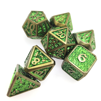 Ελαφρύ Mini RPG Dice RPG Dice Set Dice Card DND Metal Polyhedral