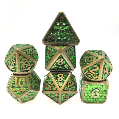 Ελαφρύ Mini RPG Dice RPG Dice Set Dice Card DND Metal Polyhedral