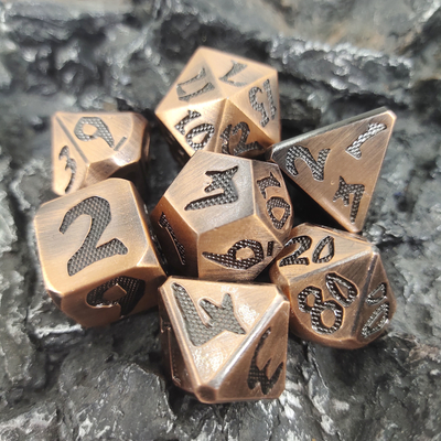 Slot Machin Sturdy For Dungeons And Dragons Φορητό Anti Wear Dice Polyhedral Dice
