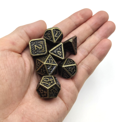 Tabletop το τυχερό παιχνίδι χωρίζει σε τετράγωνα την καθορισμένη πολύεδρη ένδυση - το ανθεκτικό μέταλλο μίνι χωρίζει σε τετράγωνα το μέταλλο ενάντιο στη φθορά για κίτρινο
