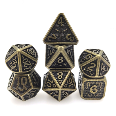 Tabletop το τυχερό παιχνίδι χωρίζει σε τετράγωνα την καθορισμένη πολύεδρη ένδυση - το ανθεκτικό μέταλλο μίνι χωρίζει σε τετράγωνα το μέταλλο ενάντιο στη φθορά για κίτρινο