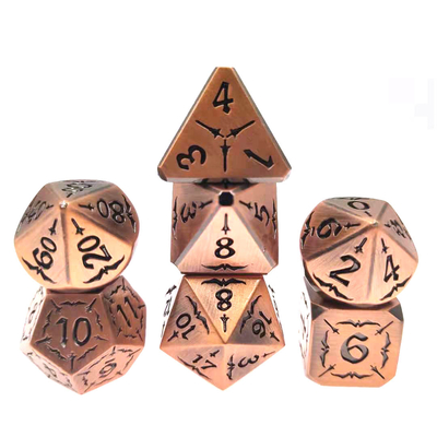 Μαζικό σετ ζαριών Rpg Polyhedral Hand Polished Black Liquid Core Dice Μη τοξικά