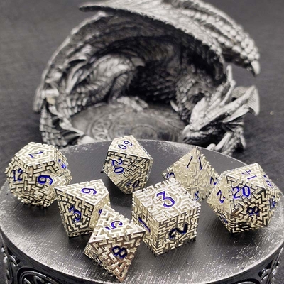 Κωλό Λαβύρινθο Μεταλλικά Ζάκια DND Krusu's Call RPG Πολυπτυχές