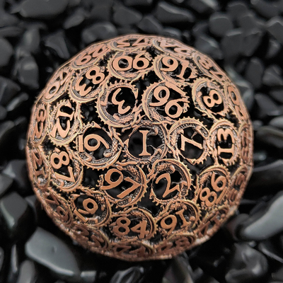 Πανλονγκ Χόλοου 100D Metal Dice Set Dungeon και Δράκος DND#RPG#COC