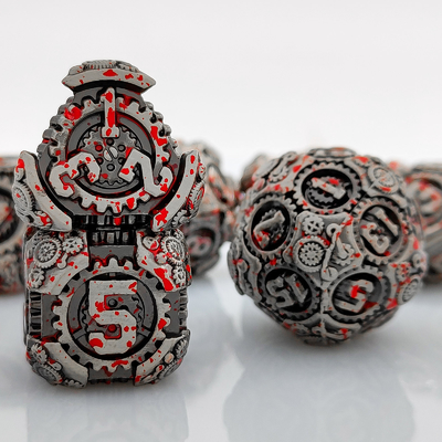 Το Metal Gear Dice Set DND Dungeons And Dragons TRPG Πολυεδρικό Δίσκο D6