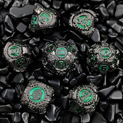 Το Metal Gear Dice Set DND Dungeons And Dragons TRPG Πολυεδρικό Δίσκο D6