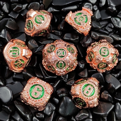 Το Metal Gear Dice Set DND Dungeons And Dragons TRPG Πολυεδρικό Δίσκο D6