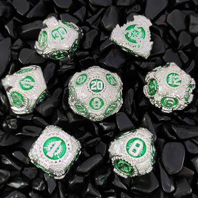 Το Metal Gear Dice Set DND Dungeons And Dragons TRPG Πολυεδρικό Δίσκο D6