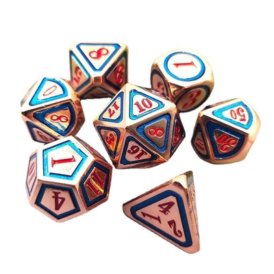 DND RPG Solid Metal Dice Suits Ηλεκτρική τεχνολογία κολύμβησης