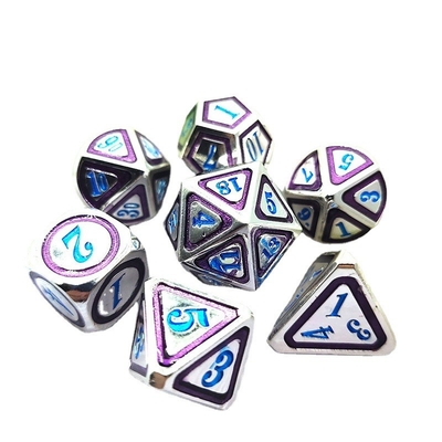 DND RPG Solid Metal Dice Suits Ηλεκτρική τεχνολογία κολύμβησης
