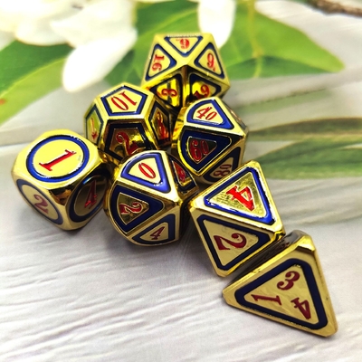 DND RPG Solid Metal Dice Suits Ηλεκτρική τεχνολογία κολύμβησης