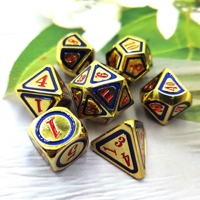 DND RPG Solid Metal Dice Suits Ηλεκτρική τεχνολογία κολύμβησης
