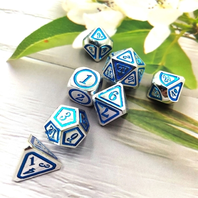 DND RPG Solid Metal Dice Suits Ηλεκτρική τεχνολογία κολύμβησης