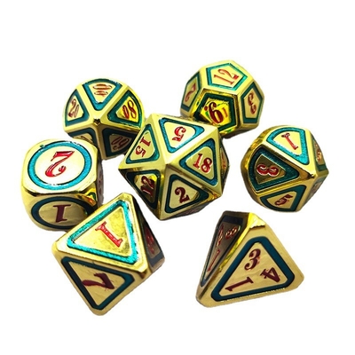 DND RPG Solid Metal Dice Suits Ηλεκτρική τεχνολογία κολύμβησης