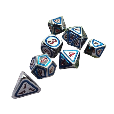 DND RPG Solid Metal Dice Suits Ηλεκτρική τεχνολογία κολύμβησης