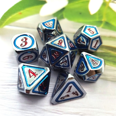 DND RPG Solid Metal Dice Suits Ηλεκτρική τεχνολογία κολύμβησης