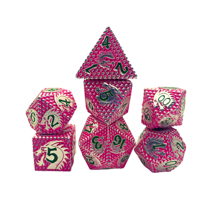 Folk -Scales Metal Dice Multi -Noodle Εστιατόριο Παιχνιδιού #Dnd#Rpg#Coc