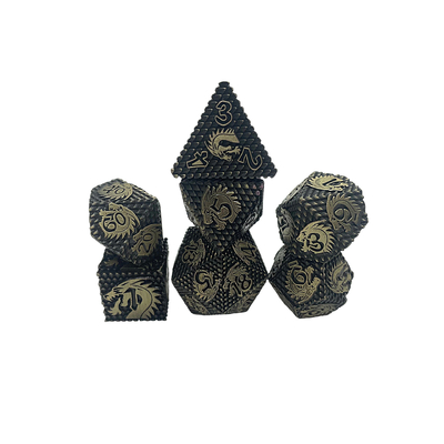 Folk -Scales Metal Dice Multi -Noodle Εστιατόριο Παιχνιδιού #Dnd#Rpg#Coc