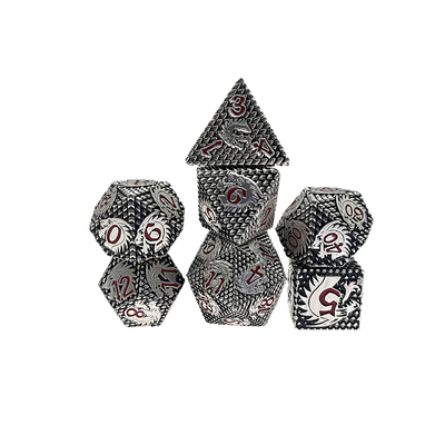 Folk -Scales Metal Dice Multi -Noodle Εστιατόριο Παιχνιδιού #Dnd#Rpg#Coc