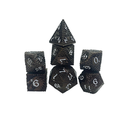 Folk -Scales Metal Dice Multi -Noodle Εστιατόριο Παιχνιδιού #Dnd#Rpg#Coc