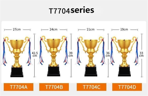 Προσαρμοσμένο μεταλλικό κύπελλο 32cm ανθεκτικό σε δάκρυα