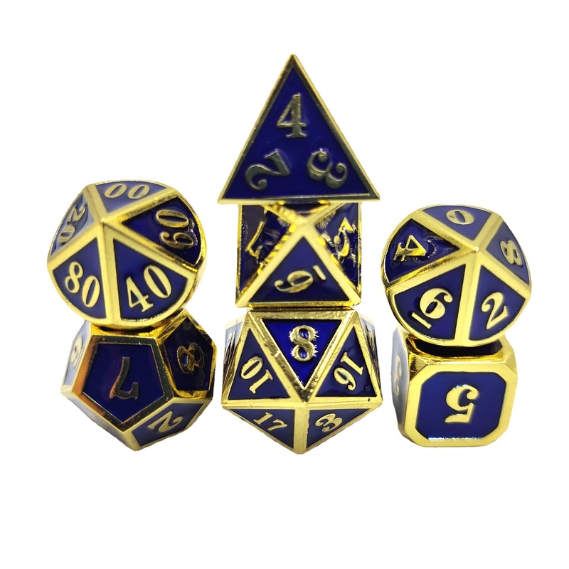 DND RPG Mini Metal Dice Running Group Game Για επιτραπέζια παιχνίδια Πολυπρόσωπο
